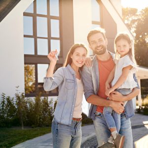buy home happy family